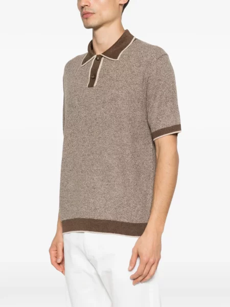 Tricou polo Canali maro