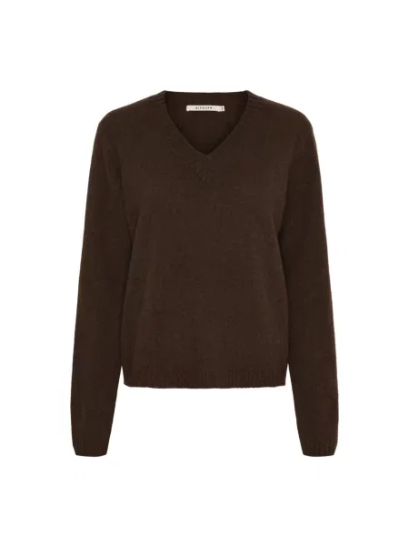 Sweter Btfcph wełniany brązowy
