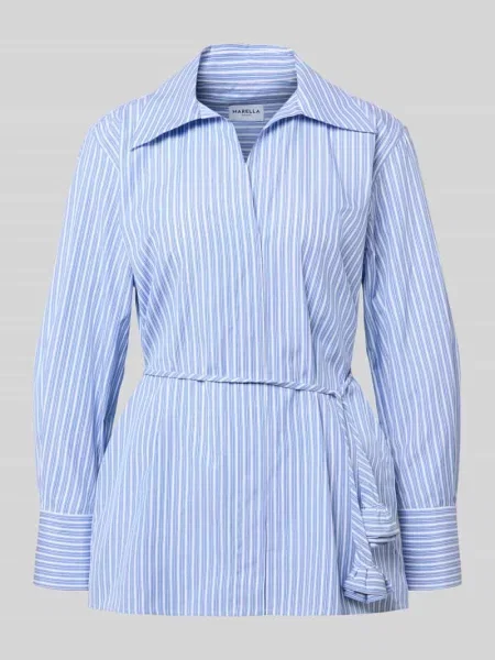 Bluzka o kroju slim fit z wiązanym Model STABARIN' Marella