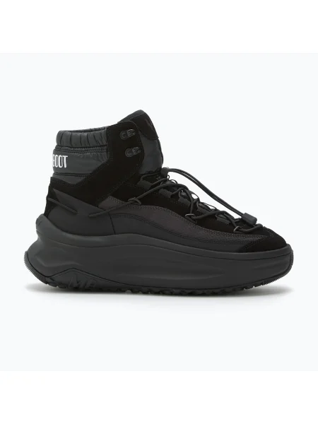 Ghete de zăpadă pentru bărbați Moon Boot Xlace Mid black negru