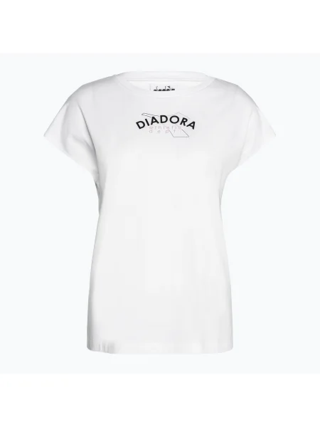 Olcsóbban. Női póló Diadora Athletic Dept. bianco ottico. Méret: M fehér