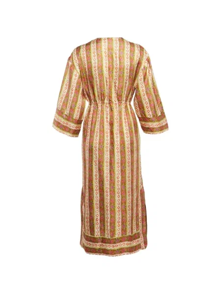 Rochie midi Sandro cu dungi