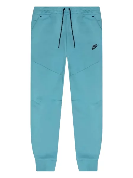 Pantaloni Nike din fleece alergare cu broderie negru
