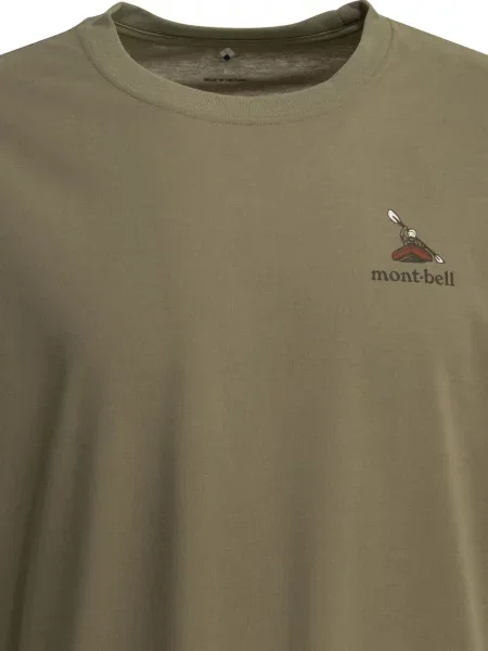 Tricou Montbell cu imagine verde