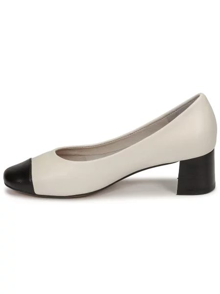 Pantofi Betty London alb