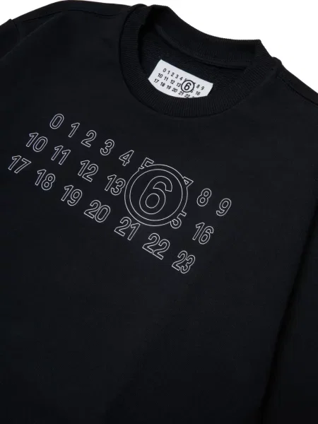 Bluza dziecięca Mm6 Maison Margiela czarna