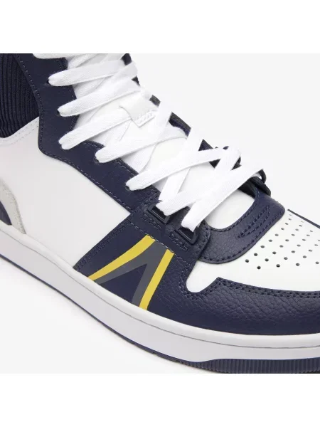 Lacoste Buty Sportowe Mid Leather białe