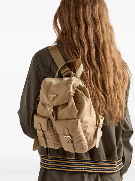 Rucsac Prada mini maro
