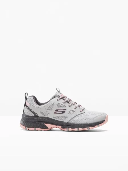 Buty trekkingowe Skechers z pianką memory hydrofobowe szare