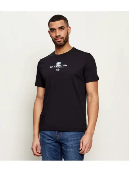 La Martina Tricou negru
