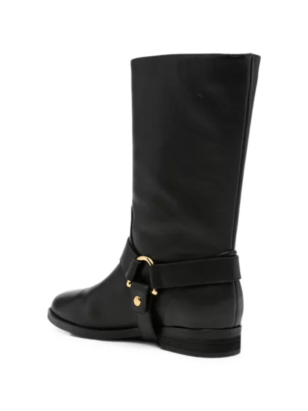 Botine Coccinelle din piele negru