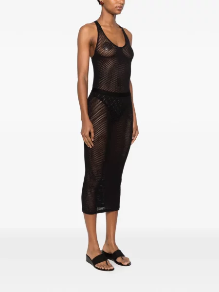Body Wardrobe.nyc plasă negru