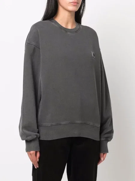 Hanorac Carhartt Wip cu autograf negru