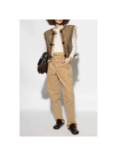 Sweter Marant Etoile beżowy
