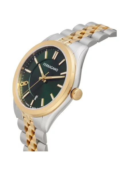 Zegarek Ferragamo zielony