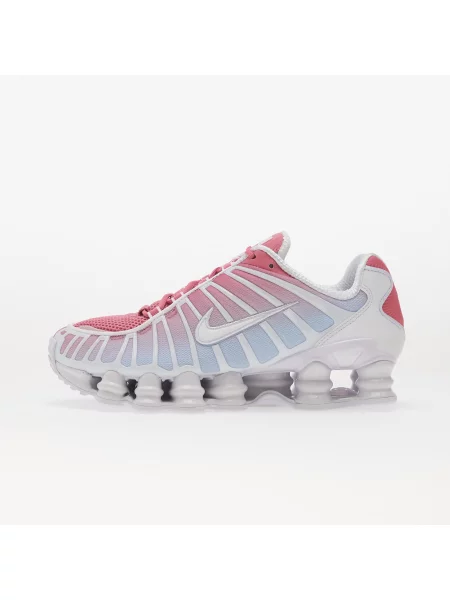 Sneakers Nike Shox TL Fade White/ Football Grey-Peony EUR alb