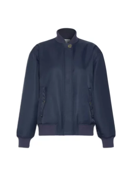 Kurtka bomber Sportmax niebieski