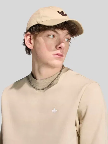 Bluza o kroju regular fit z mieszanki bawełny Adidas Originals