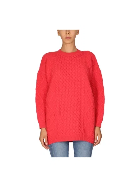 Sweter Stella Mccartney wełniany czerwony