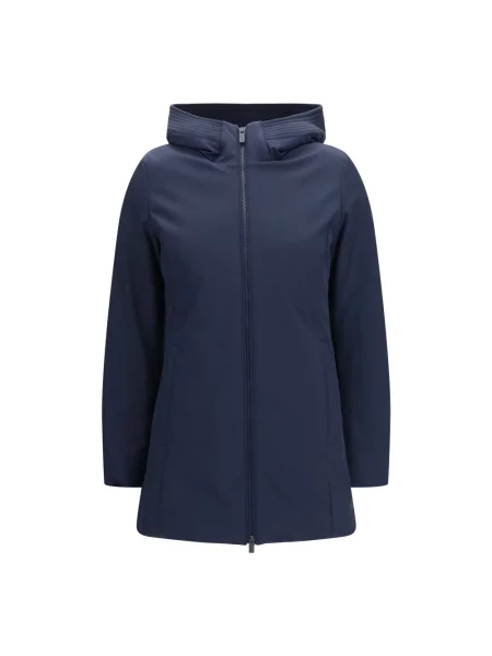 Kurtka puchowa Woolrich niebieska