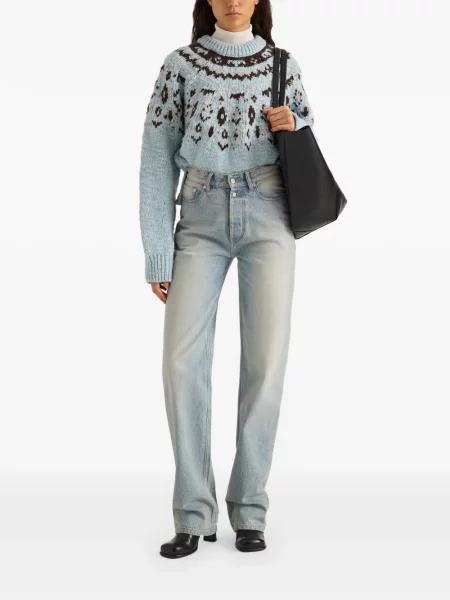 Pulover Proenza Schouler White Label alb