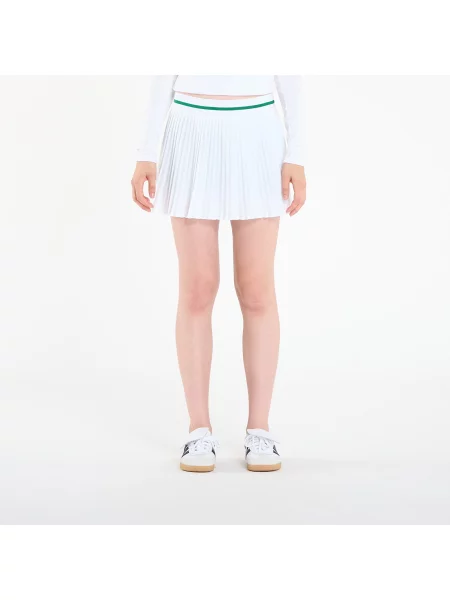 Плисирана плисирана пола Adidas Performance бяло