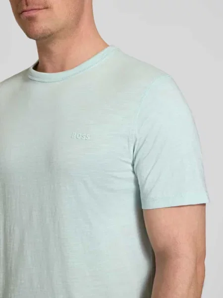 Damski t-shirt o kroju regular fit z czystej bawełny model TEGOOD' Boss Orange