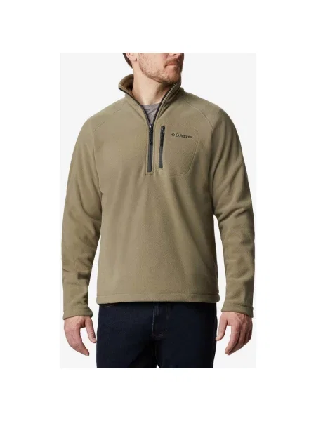 Kurtka polarowa Columbia Fast Trek III Half Zip w kolorze brązowo-zielonym S brązowa