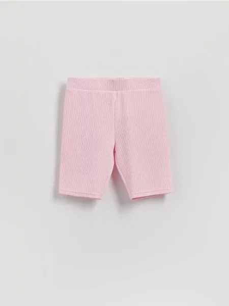 Reserved Szorty kolarki różowy