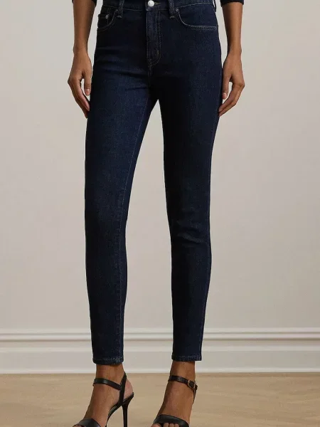 Lauren Ralph Lauren Jeans închis albastru