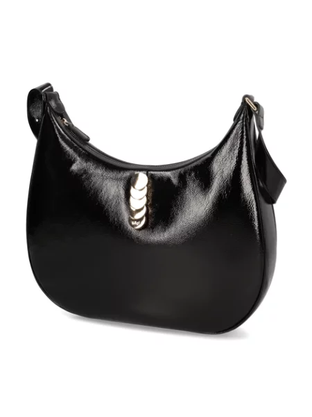 Högl lakovaná kůže taška černá