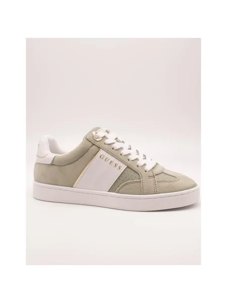 Pantofi Guess din piele verde