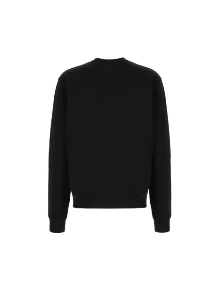 Lniana bluza Ami Paris casual czarna