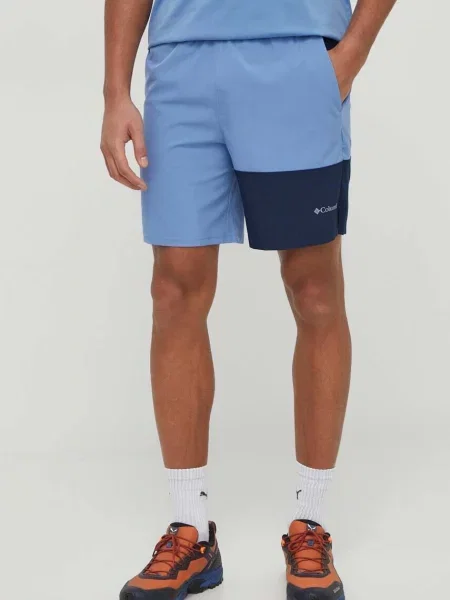 Pohodne kratke hlače Columbia Columbia Hike modra
