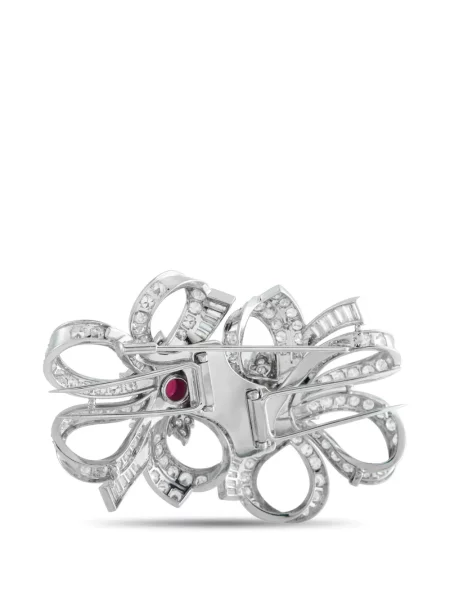 Brosa Lb Exclusive cu funde argintiu