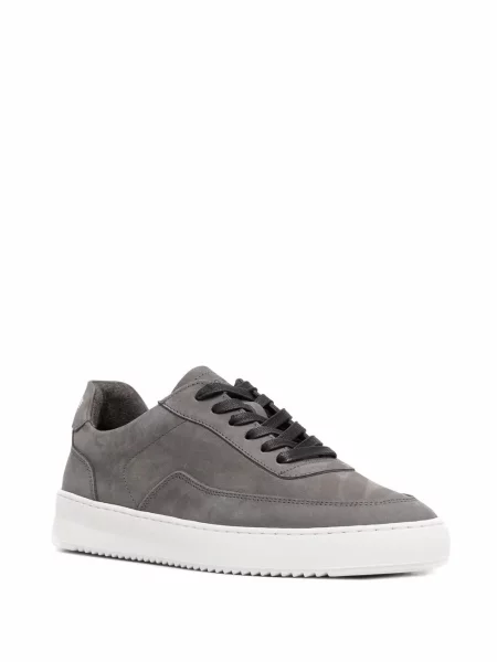 Iš natūralios odos sportbačiai Filling Pieces pilka