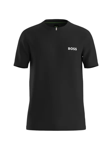 Tricou Boss cu dungi negru