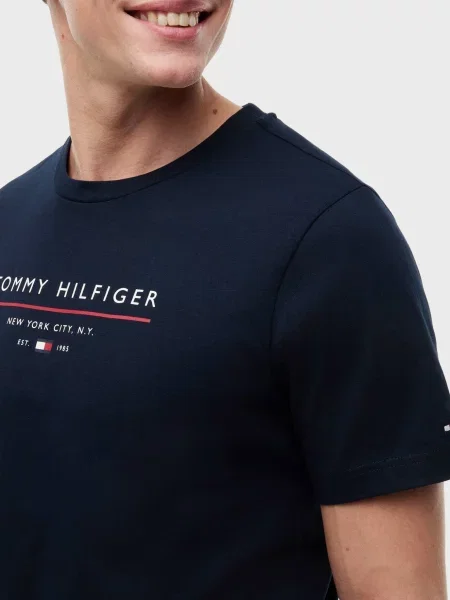Футболка Tommy Hilfiger синяя