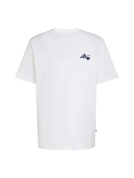 ADIDAS SPORTSWEAR Tricou funcțional Ramen bleumarin / purpuriu alb