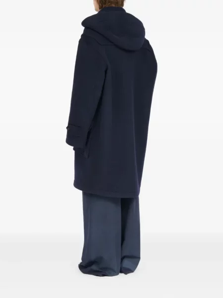 Palton duffle Maison Margiela de lână albastru