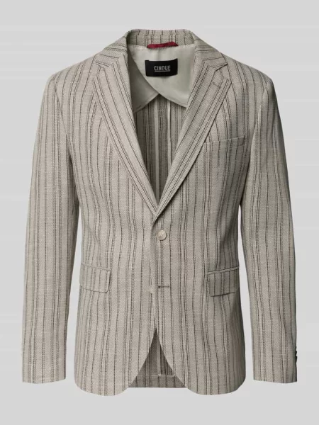 Marynarka na 2 o kroju slim fit z z patką Model CIDATA' Cinque