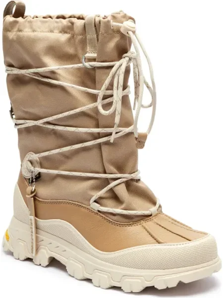 UGG Bocanci METROPEAK cu adaos de piele bej