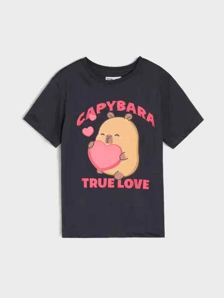 Dětské top Sinsay černý