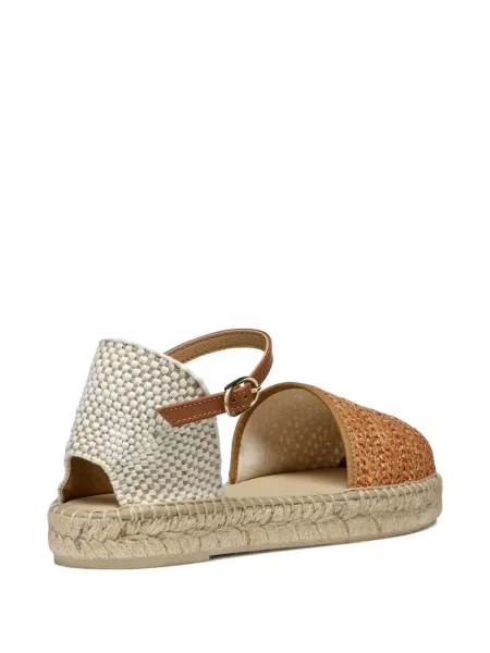 Espadrile Geox cu bretele maro