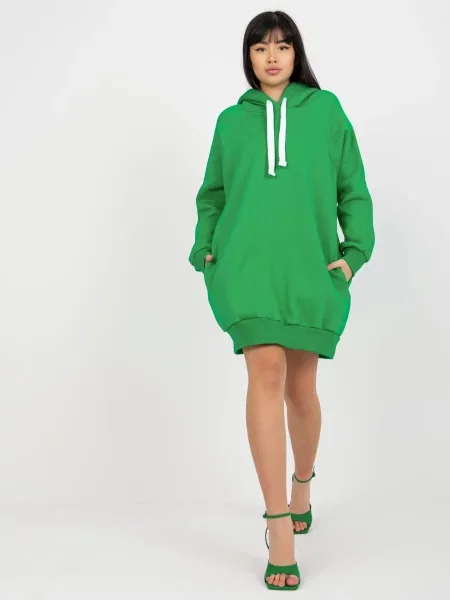 Hanorac Fashionhunters verde