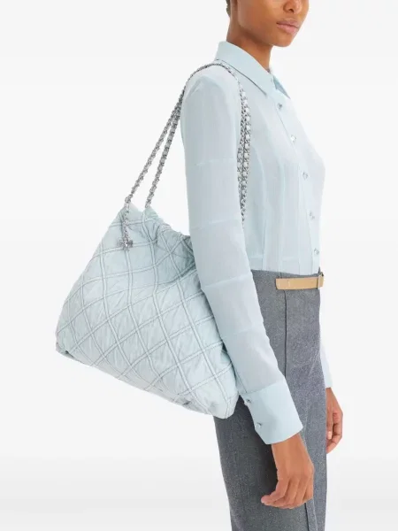 Geantă Tory Burch albastru