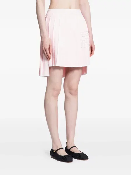 Fusta mini Thom Browne roz