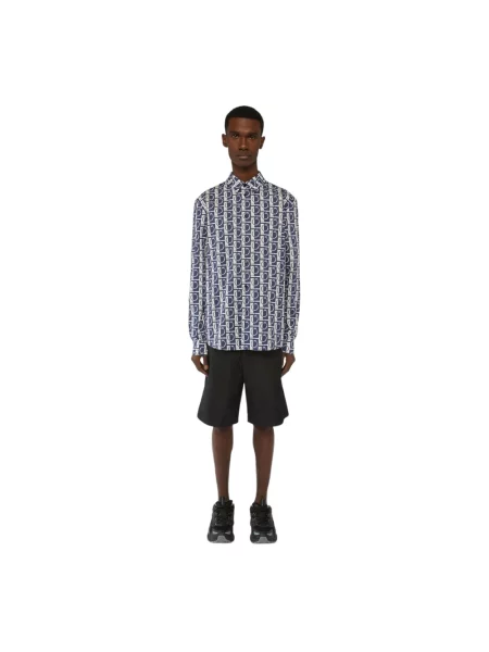 Koszula Trussardi casual niebieska