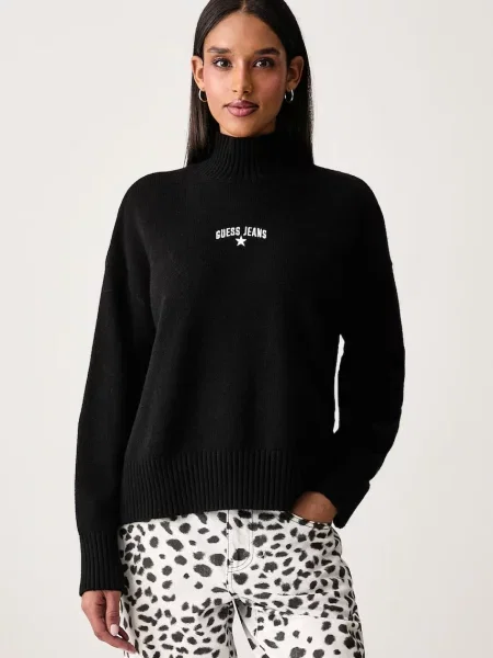 Guess Jeans Pulover negru