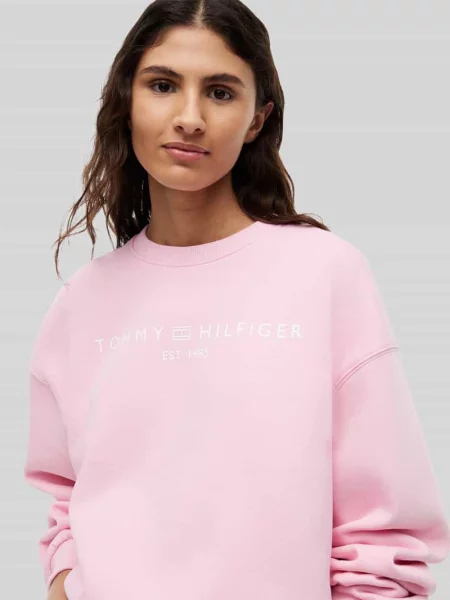 Bluza o kroju relaxed fit z mieszanki bawełny Tommy Hilfiger